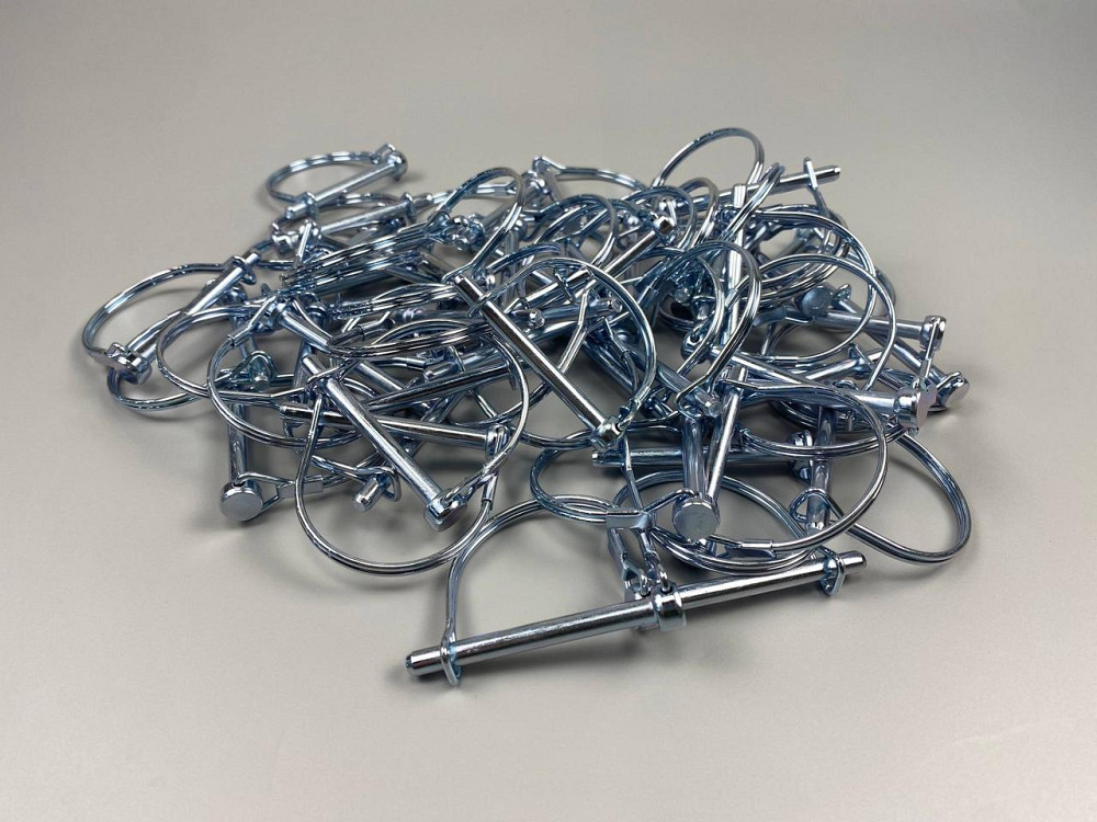 Палець із капелюшком стопорний 6 х 60 + блокувальний чек напівкруг Мукачево - фото 4