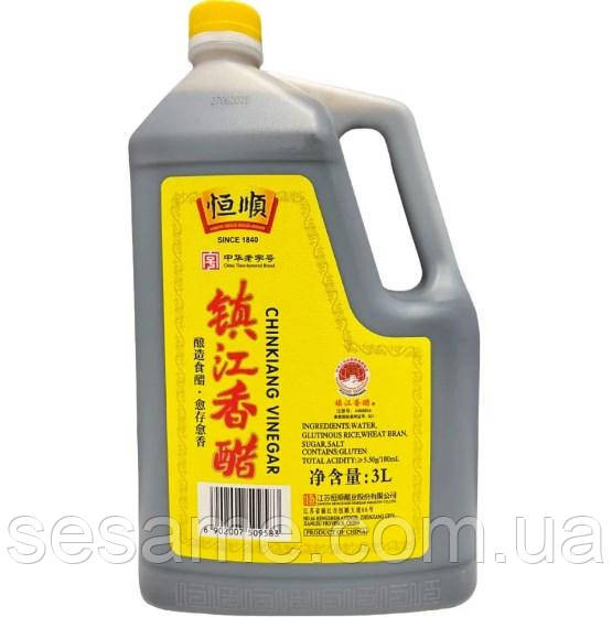 Тёмный рисовый уксус Чинкиангский Chinkiang Heng Shun 3л (Китай) Харьков - изображение 1