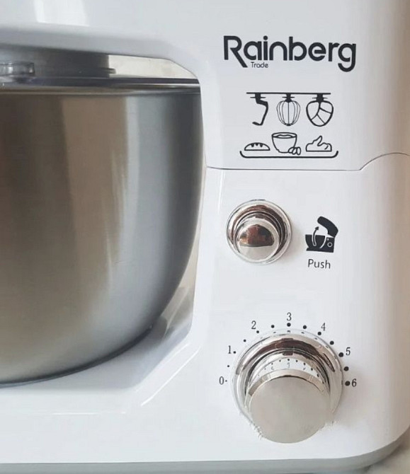 Тестомес Rainberg Rb-8082 3200 Вт миксер кухонный комбайн блендер 5л. Киев - изображение 1