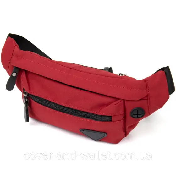 Якісна чоловіча бананка з нейлону червоного кольору Vintage Київ