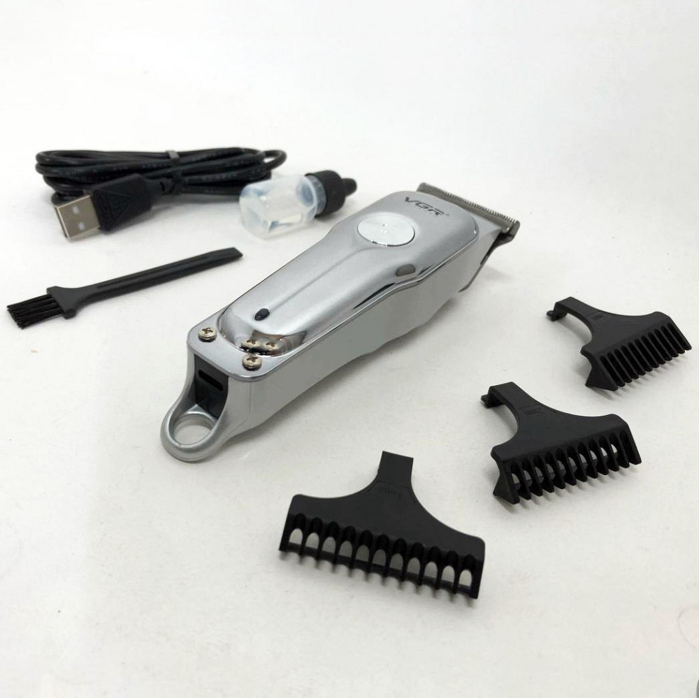 Машинка для стрижки короткої стрижки VGR Перезаряджається набір для волосся EX-40 Івано-Франківськ - фото 2