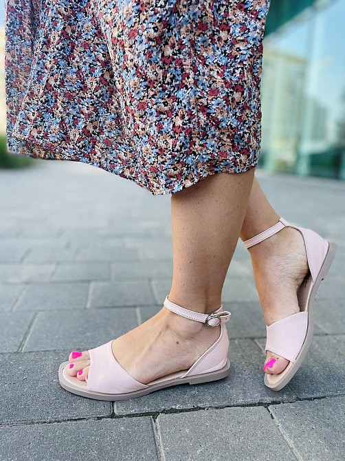 Tamei Босоніжки жіночі Tamei 0570-2 пудра (літо, шкіра натуральна) (5261) Коломия - фото 10