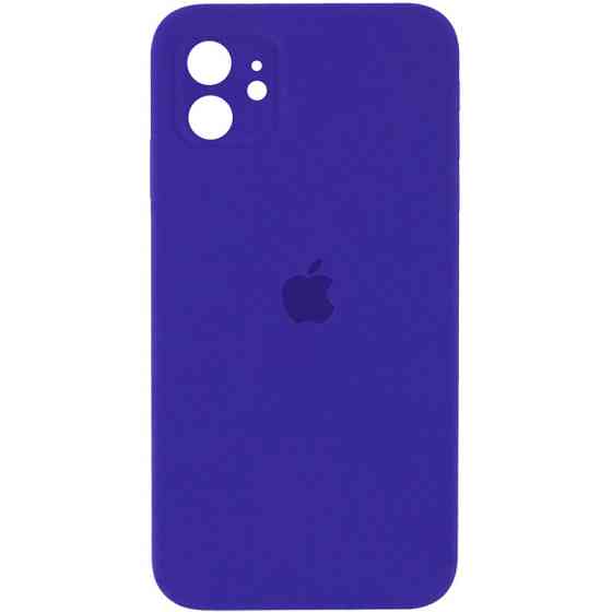 Чохол для смартфона Silicone Full Case AA Camera Protect for Apple iPhone 11 22,Dark Purple Київ