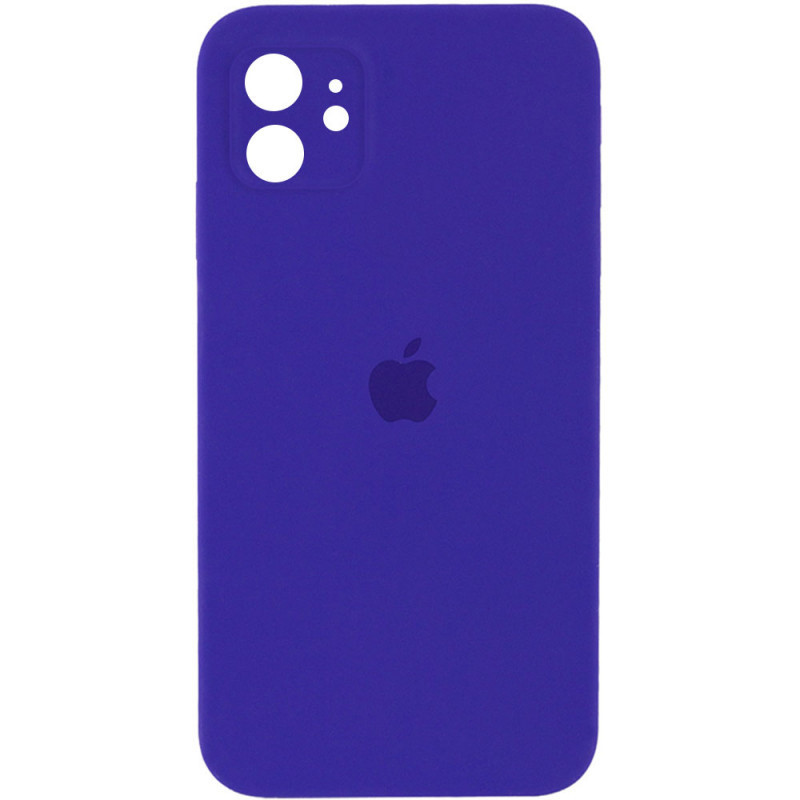 Чохол для смартфона Silicone Full Case AA Camera Protect for Apple iPhone 11 22,Dark Purple Київ - фото 1