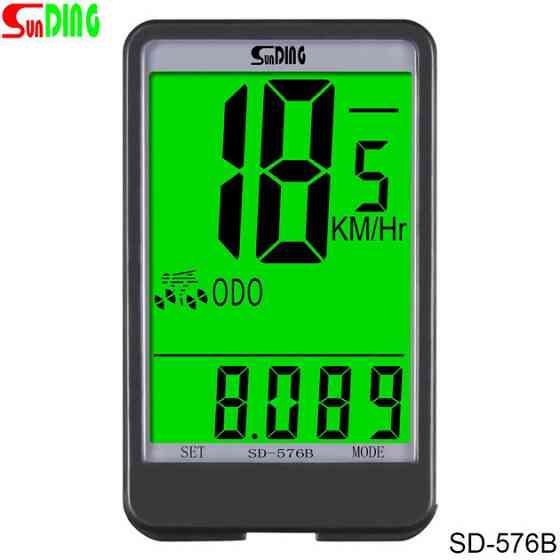 Велокомпьютер SunDing SD-576B спидометр одометр велосипедный компьютер YE-34 Киев