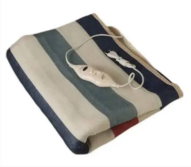 Простынь электрическая Electric Blanket 150х160см (Разноцветные полосы ) PD 2 режима нагрева Киев - изображение 4