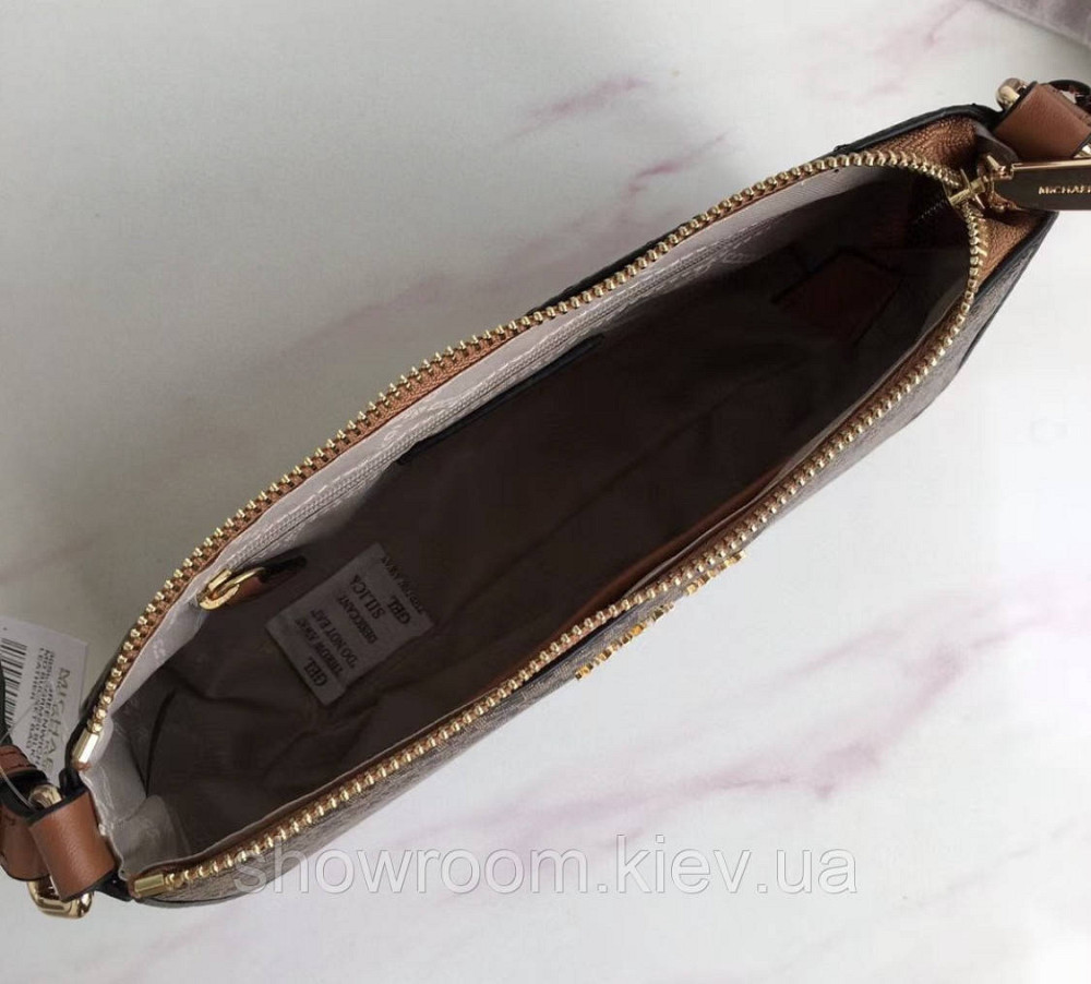 Сумка брендовая женская MK (0100) brown Киев - изображение 3