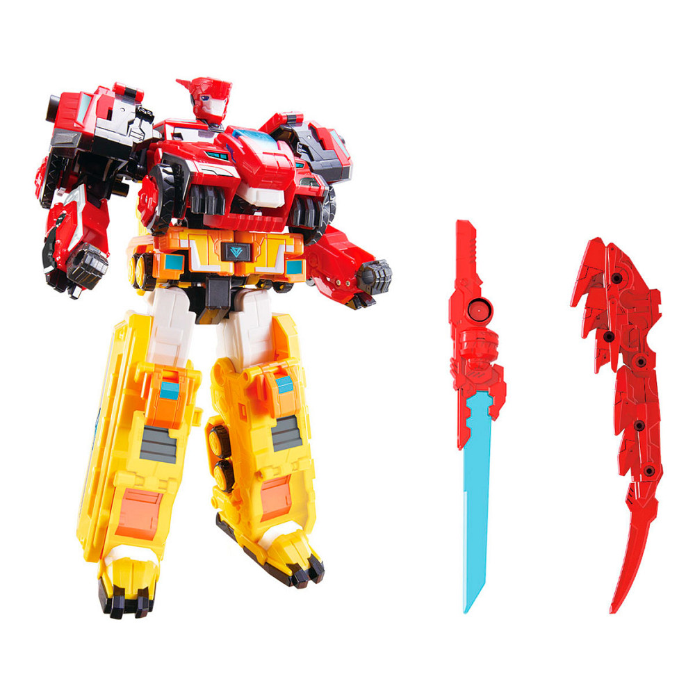 Ігровий набір з роботом-трансформером Dinoster – Раптор Трон Дніпро - фото 4