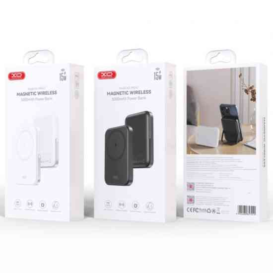 Внешний аккумулятор XO MagSafe Battery Pack 5000Mah Black Вінниця