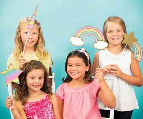 Фотобутафория Единорог для девочки 10 деталей one size разноцветный Киев