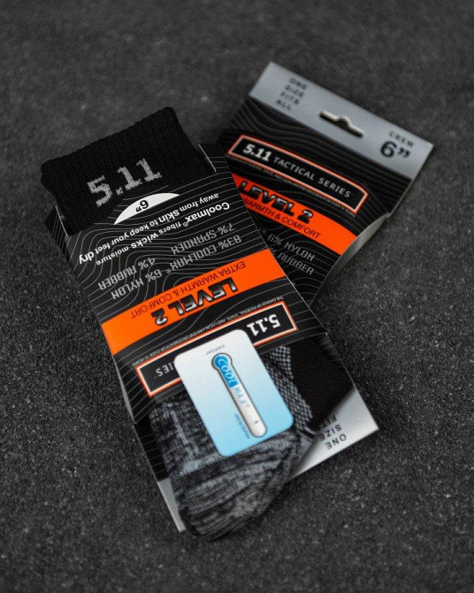 Термошкарпетки 5.11 level 2 black ВТ7047 Одеса - фото 2