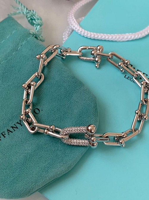 Браслет цепь Тиффани Tiffany посеребрение Одесса - изображение 1