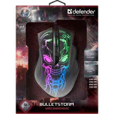 Мишка Defender Bulletstorm GM-928 USB Black (52928) Вінниця
