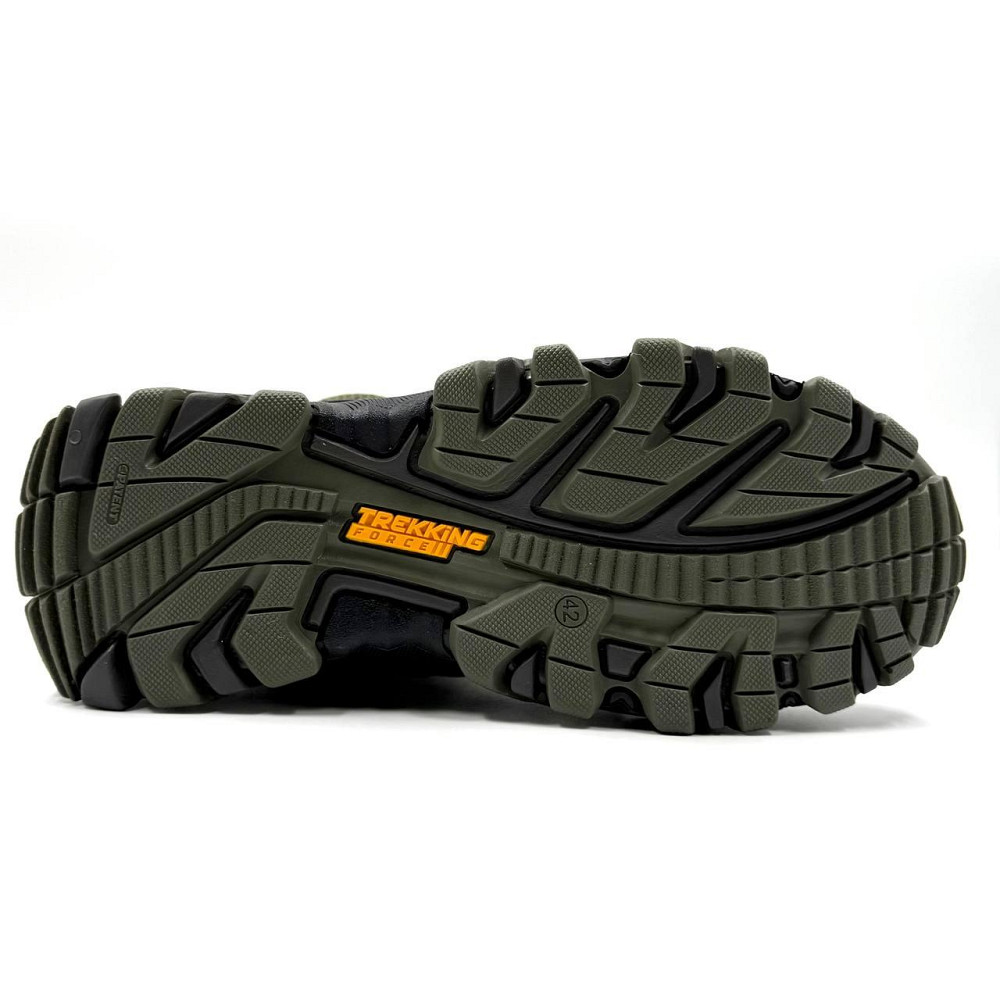 Тактичні берці чоловічі олива CRAZY HORSE літні з сіткою, замшем і підошвою TR Львів - фото 10