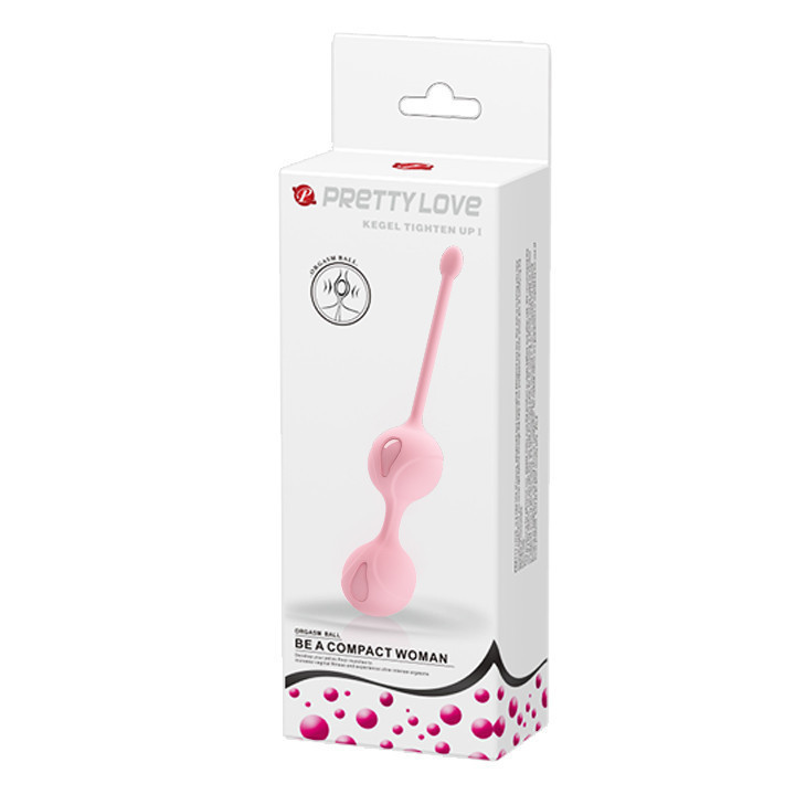 Вагінальні кульки - Pretty Love Kegel Tighten Up I Light Pink Sex Aura Київ - фото 2