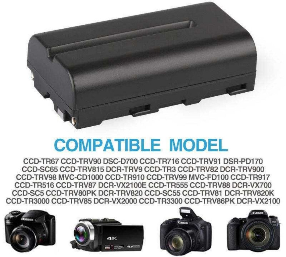 Аккумулятор: для Sony NP- F550, NP-F570, 2600mAh. Киев - изображение 4