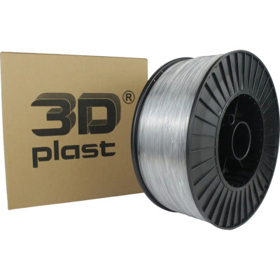Пластик для 3D-принтера 3Dplast PETG 1.75мм, 3кг, transparent (3DPTG1753CLER) Винница - изображение 1