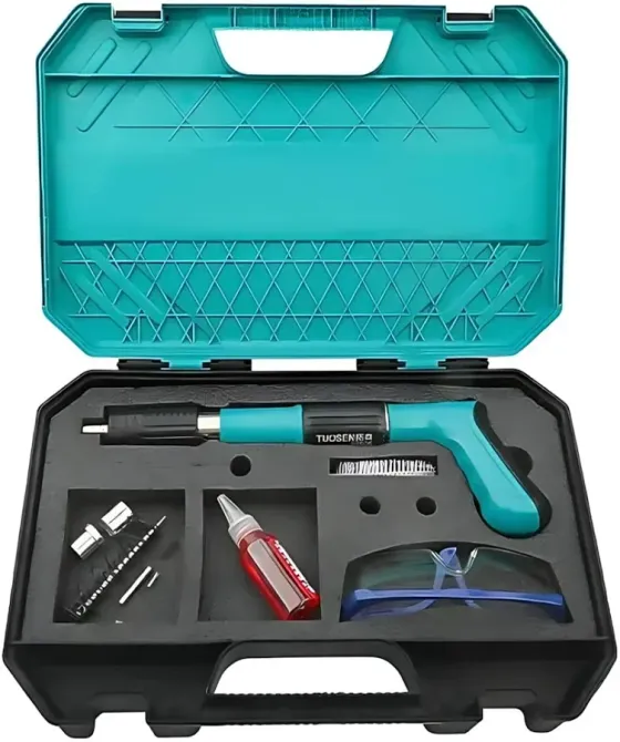 Ручний пневматичний пістолет для дюбель-цвяха, пороховий монтажний інструмент для бетону та цегли Одеса - фото 7