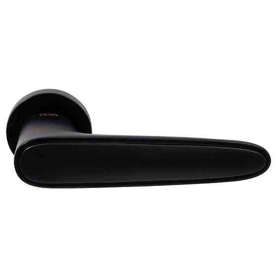 Дверна ручка на розетці RDA Idea чорний / чорний матовий R ф/з Київ