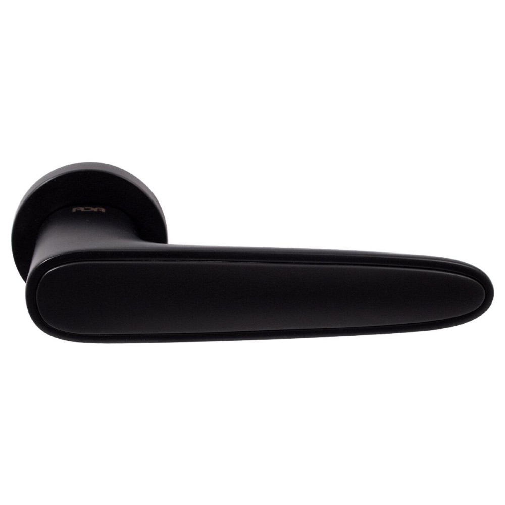 Дверна ручка на розетці RDA Idea чорний / чорний матовий R ф/з Київ - фото 1