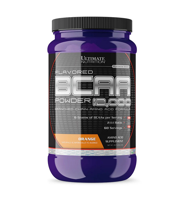 Аминокислоты Ultimate nutrition BCAA 12,000 457 г, Orange Луцк - изображение 1
