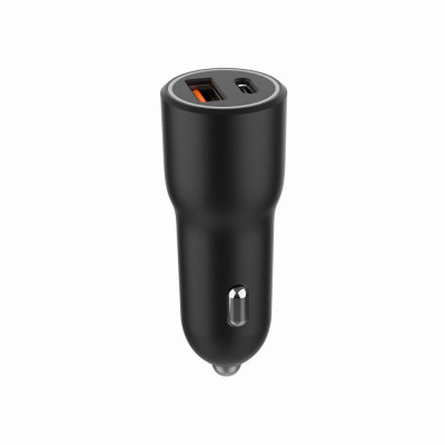 Зарядний пристрій Gembird 1xUSB-A (18W QC3.0) + 1xUSB-C (PD 20W) black (TA-UC-AC2PDQC38-CAR-01) Вінниця - фото 7