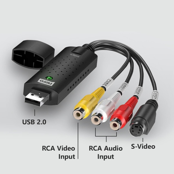 Аналогово-цифровий відеоконвертер Nero Recode Stick (SCART, RCA) Луцьк