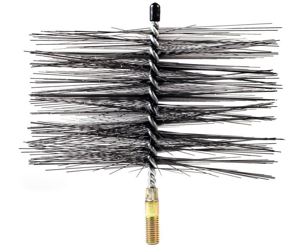 Металева щітка для чищення димоходу Ecodym 180 мм Київ - фото 6