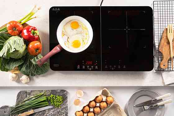 Плита настільна Camry CR 6514 індукційна/ конфорок: 2/ 3500Вт+3500В/ 60°-240° С/ склокераміка Винница