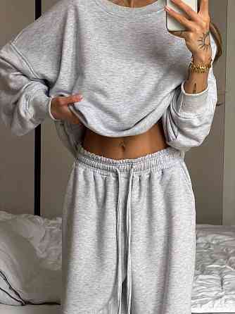 Женский повседневный костюм двойка турецкая петля Меланж Одесса