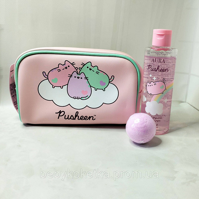 Набір доглядової косметики з тропічним ароматом Pusheen. Львів - фото 1
