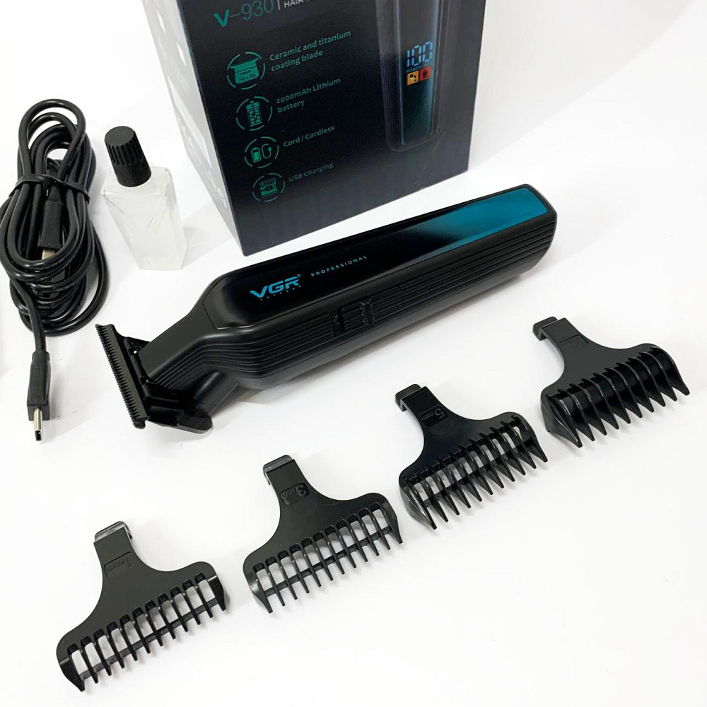 Практична машинка для стрижки волосся VGR V-930, Електромашинка для стрижки Набір машинок NP-39 Львів - фото 5
