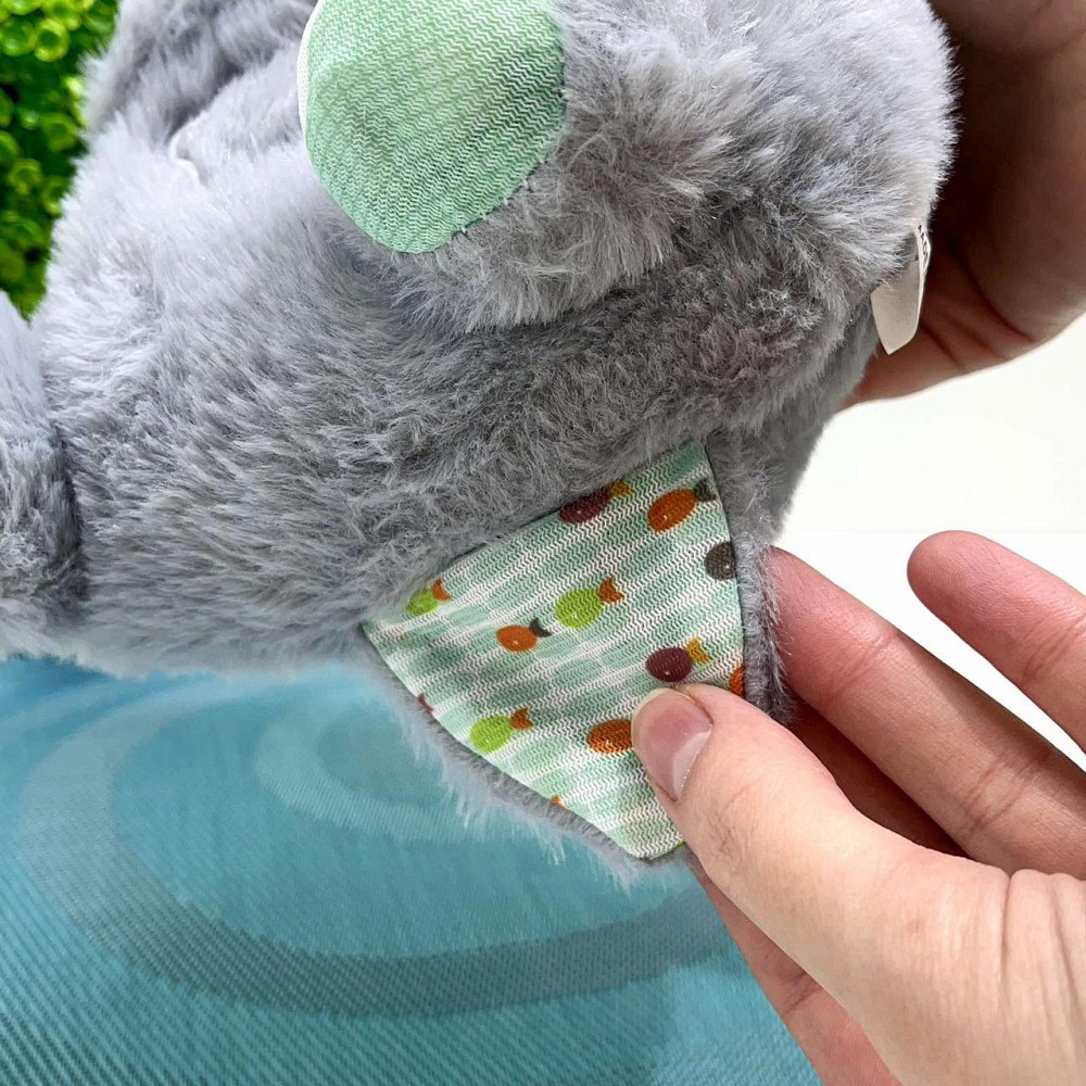 Видра інтерактивна дихає підсвічується сопить і відтворює заспокійливу музику Сіра (853-1) Чернігів - фото 3