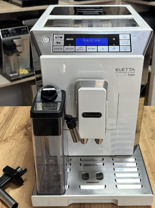 Кофемашина: Delonghi Eletta Cappuccino Top ECAM 45.760W. Харків - фото 1