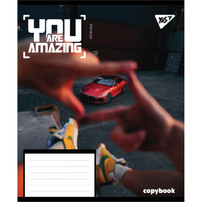 Зошит Yes You are amazing А5 24 аркушів клітинка (767938) Вінниця - фото 4