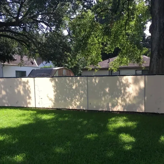 Затіняюча сітка для паркану (2 х 4 м) Молочний Вінниця