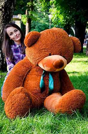 М'яка  іграшка подарунок на 8 березня плюшевий ведмедик Рафаель 180 см Коричневий Тернопіль
