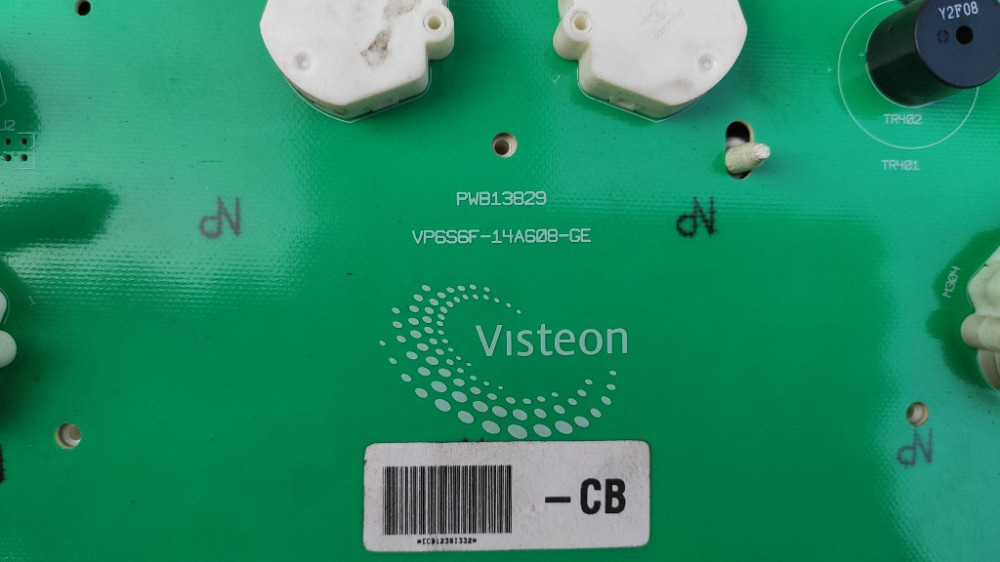 Панель приладів (спідометр) Ford Fusion 1.6 tdci 2002-2012 (VP6S6F-10849-CB) Ковель - фото 6