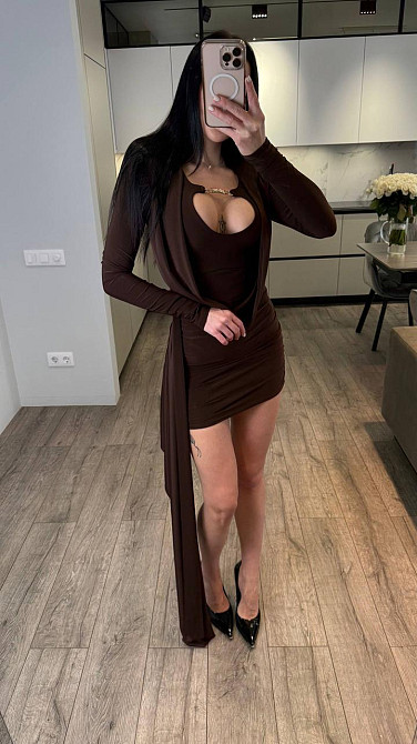 Жіноча романтична святкова мініплаття олія кора Шоколад, 42/44 Одеса - фото 1