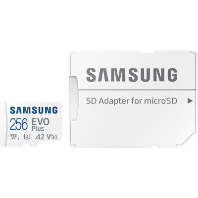 Карта памяти Samsung 256GB microSD class 10 UHS-I U3 V30 A2 EVO Plus (MB-MC256SA/EU) Винница - изображение 6