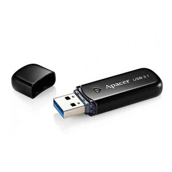 Флешка Apacer USB накопичувач 3.0 AH355 64Gb, колір чорний AP64GAH355B-1 Одеса