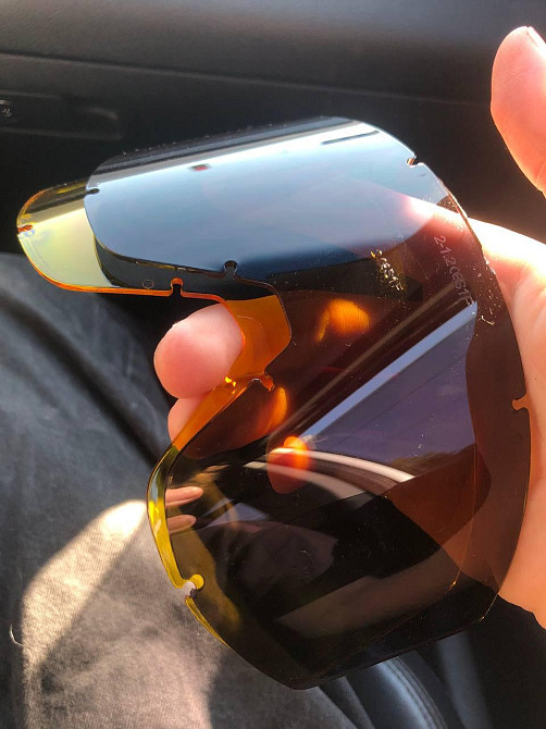 Тактические очки маска (3 вставные линзы) Оливковый Винница - изображение 5