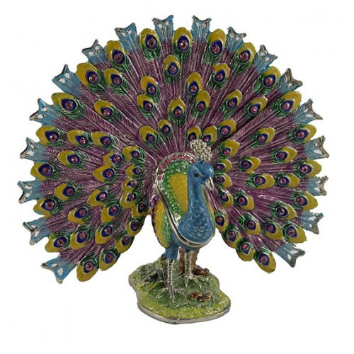 Скринька металева під Фаберже Павич Київ - фото 1