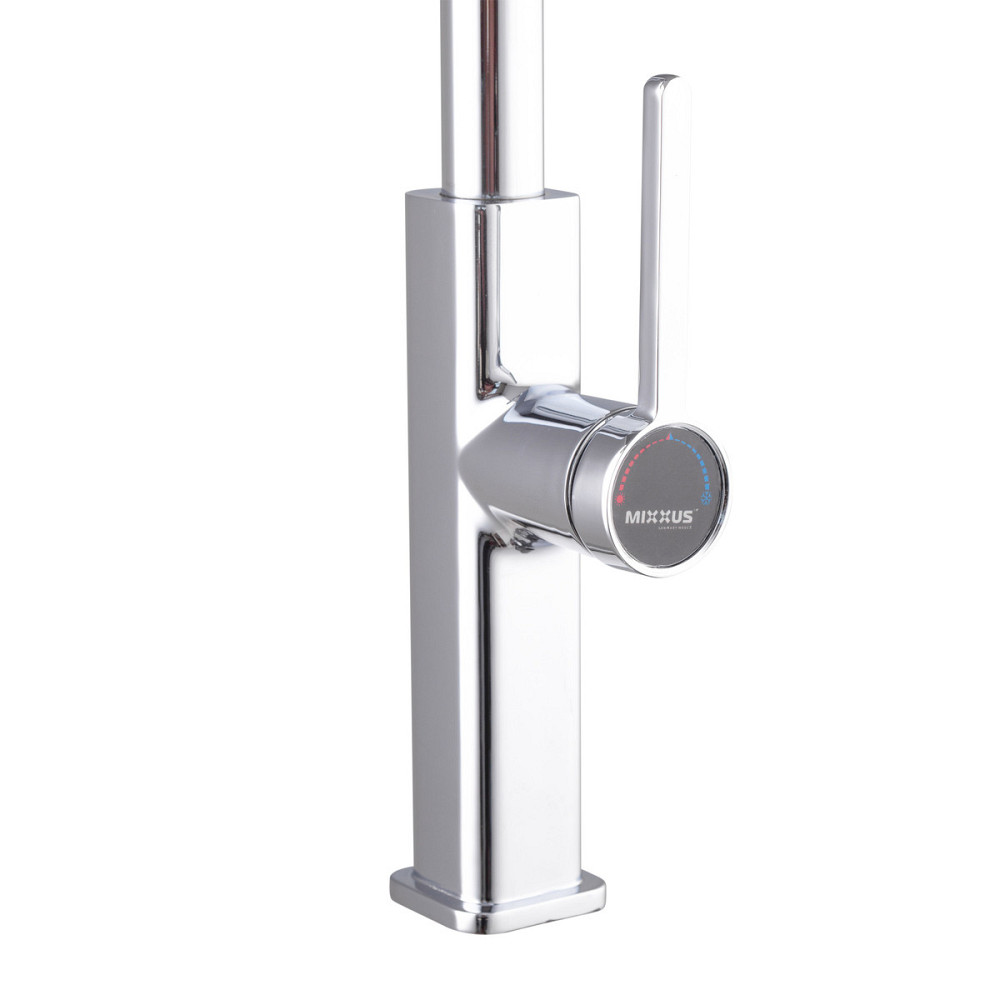 Кухонний змішувач з висувним виливом Mixxus Premium HAMMER 014 MI6953 Харків - фото 5