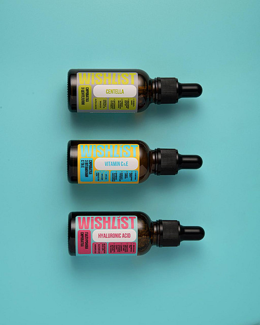 Набір сироваток для інтенсивного зволоження та заспокоєння шкіри WISHLIST Київ - фото 5
