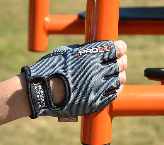 Рукавички для фітнесу Power System PS-2250 Pro Grip Grey M Каменское