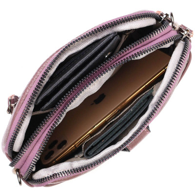 Сумка Vintage Из натуральной кожи Пудровая (22126) Винница - изображение 11