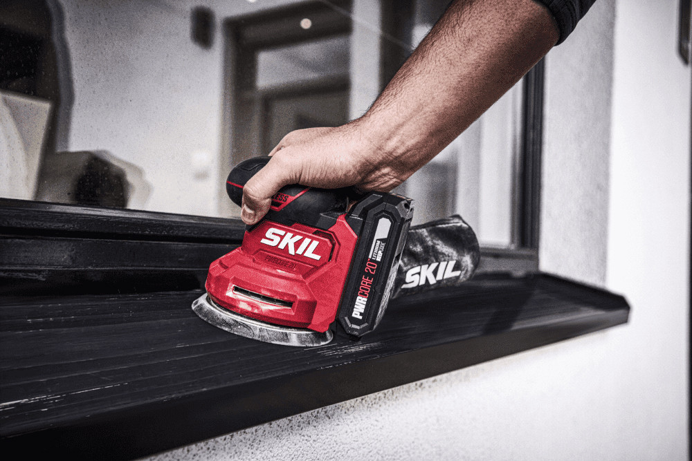 Шліфмашина ексцентрикова акумуляторна безщіткова, SKIL 3746 CA 11071000201 (SR1E3746CA) Одеса - фото 4