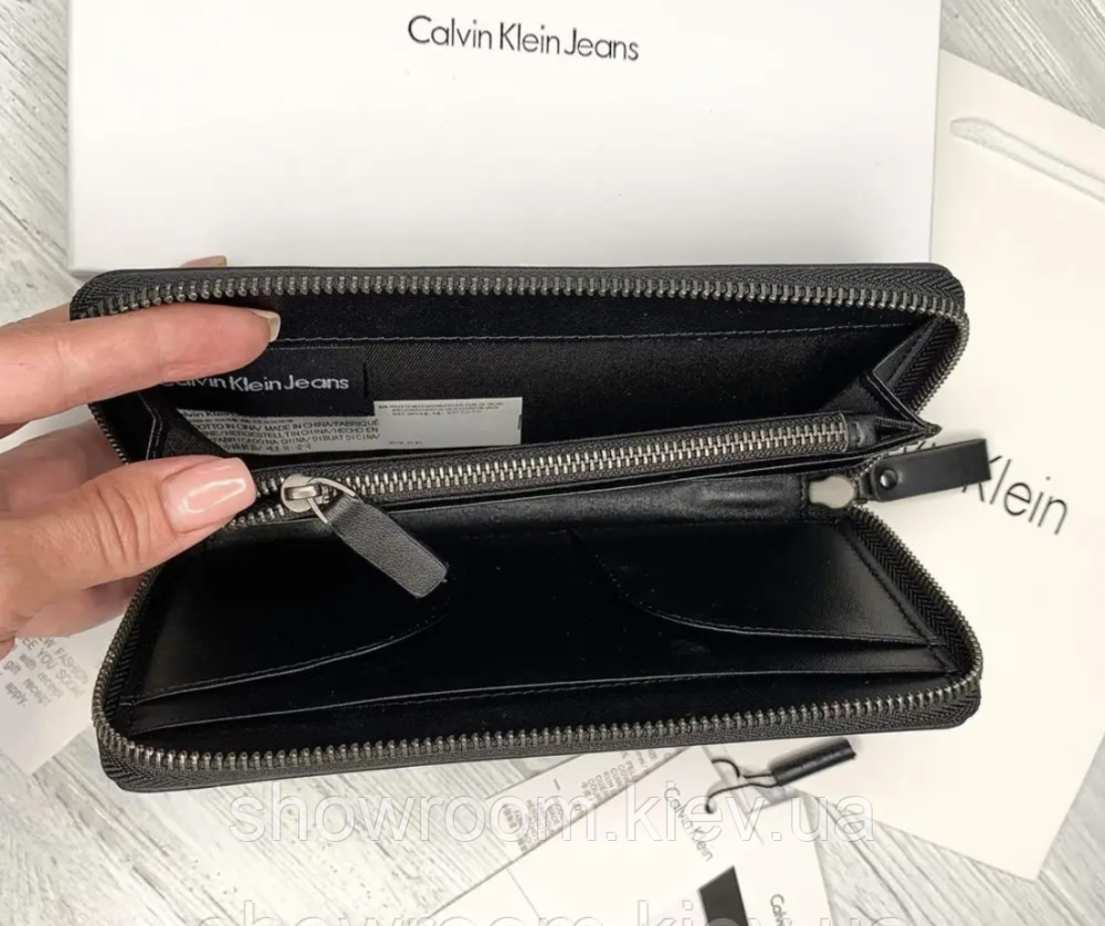 Мужской кожаный клатч на молнии (507) Киев - изображение 4