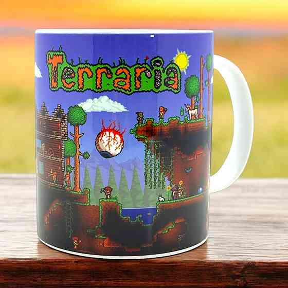 Кружка «Terraria — создай свой мир» Городище